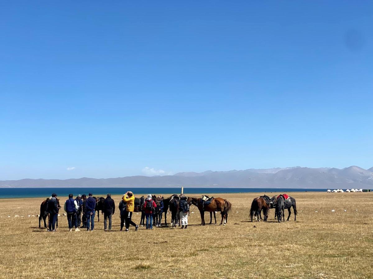 Yurt Camp Ali-Nur At Lake Song-Kol Юрточный Лагерь Али-Нур Озеро Сон-Куль Сон-Куль Кыргызстан Нарын Kyrgyzstan Naryn Zewnętrze zdjęcie
