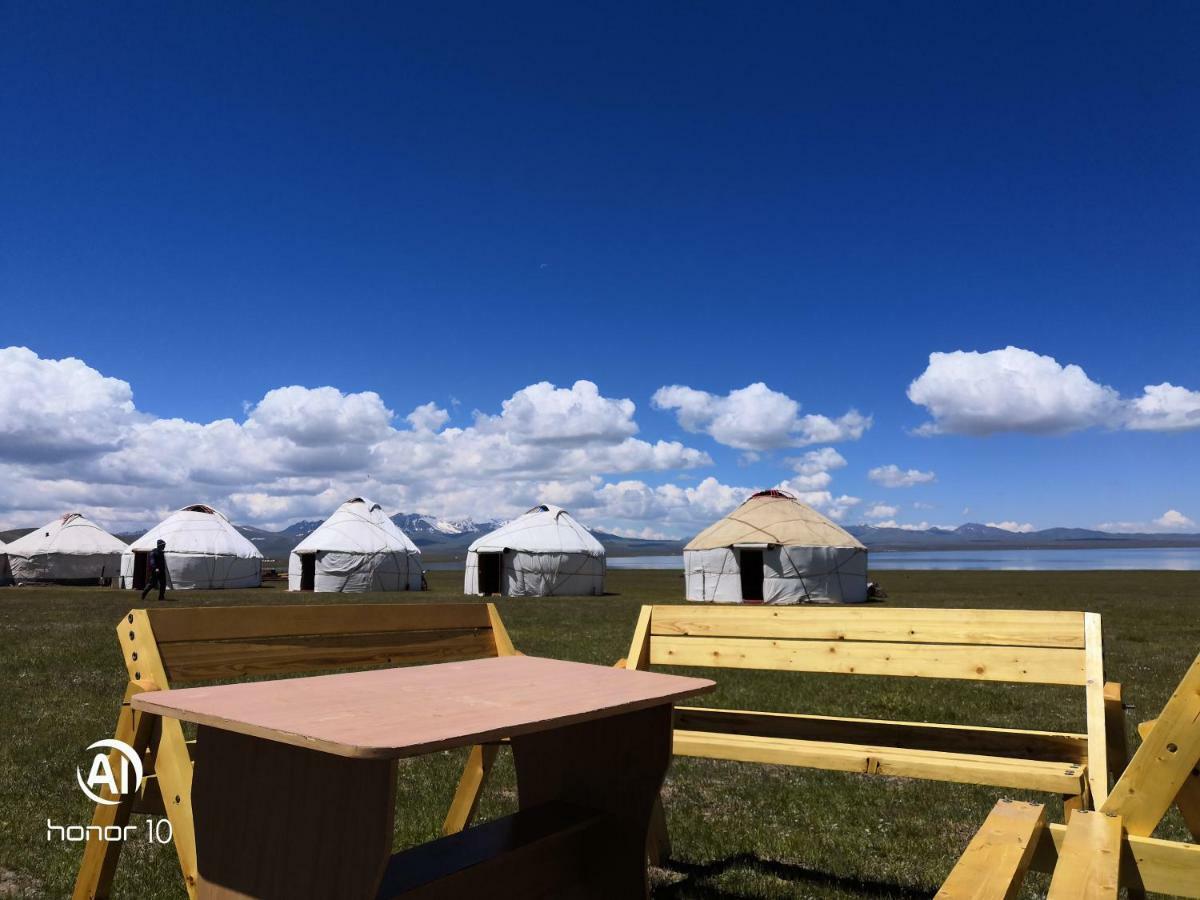 Yurt Camp Ali-Nur At Lake Song-Kol Юрточный Лагерь Али-Нур Озеро Сон-Куль Сон-Куль Кыргызстан Нарын Kyrgyzstan Naryn Zewnętrze zdjęcie
